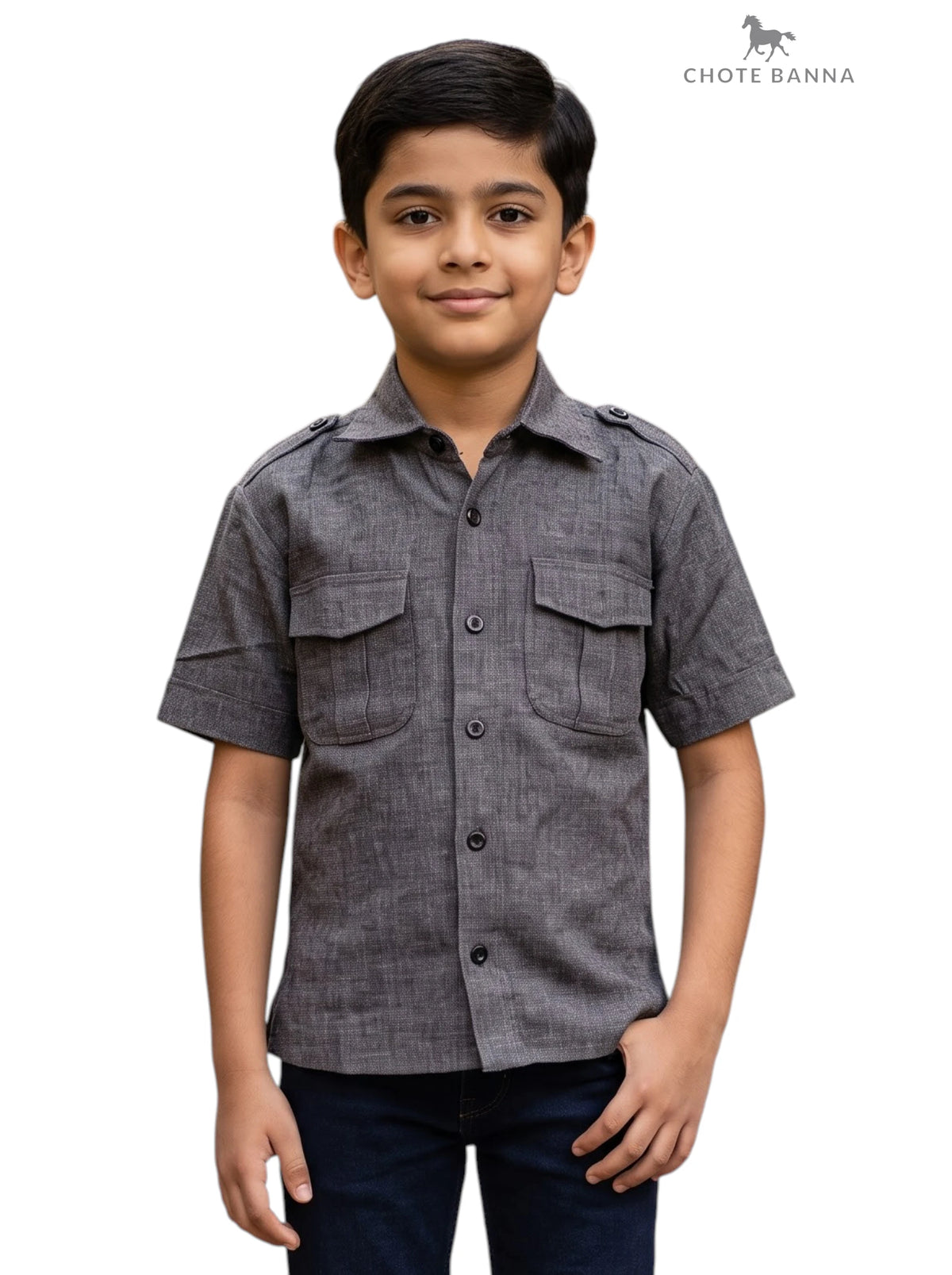 Chotte Banna Luxury Hunting Shirts-1310-101 for Kids