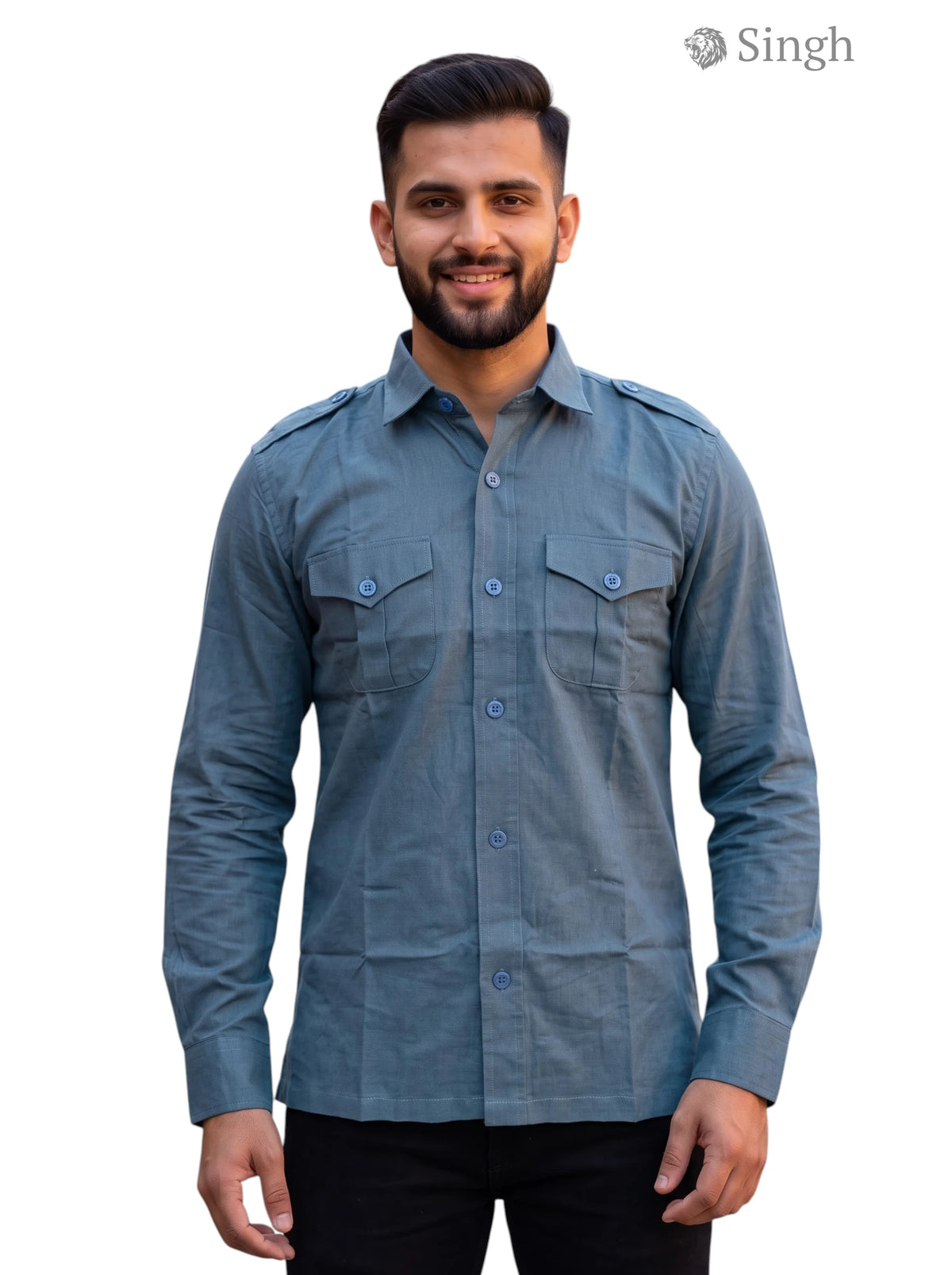 Singh Premium Hunting Shirts-1310-6 for Regal Elegance