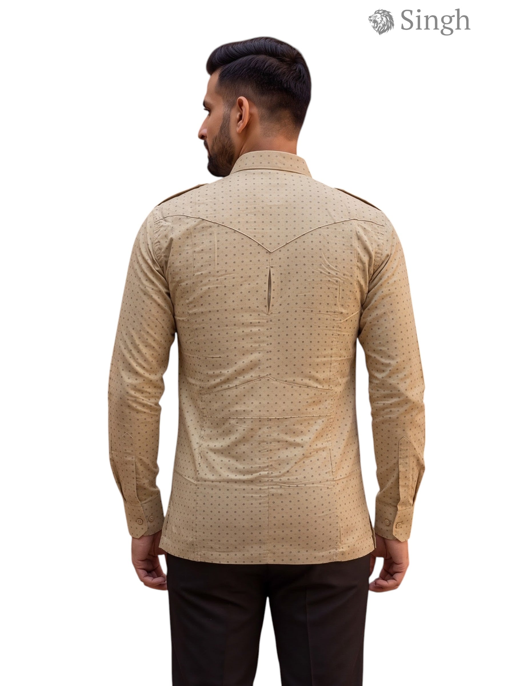 SINGH Luxury Hunting Shirts-1308-55 for Regal Style