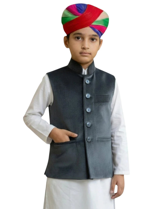 NEHRU JACKET(KIDS)-2801-9