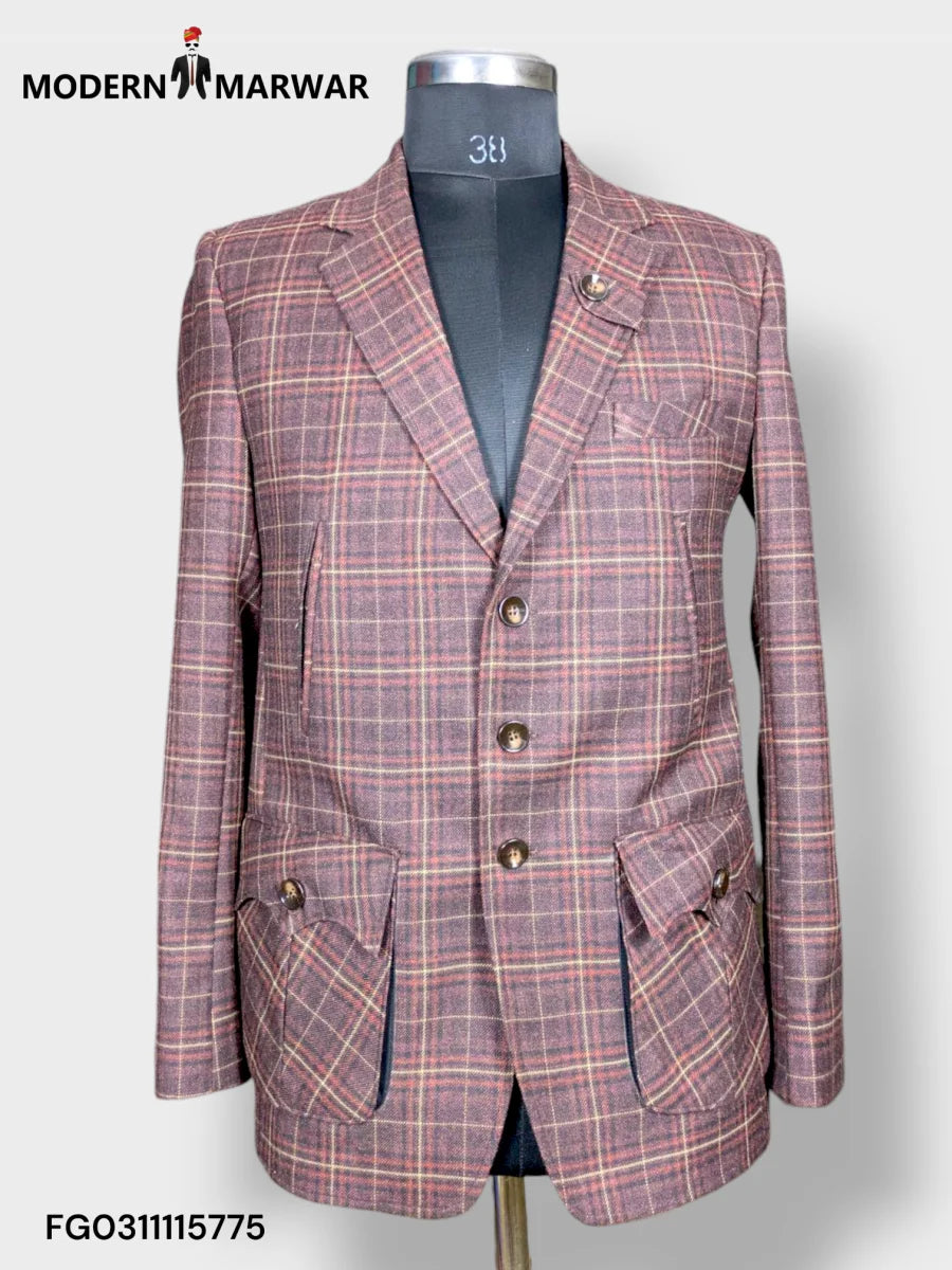 BLEZER 4B-2025-SG-UW-PLAIN-146-21