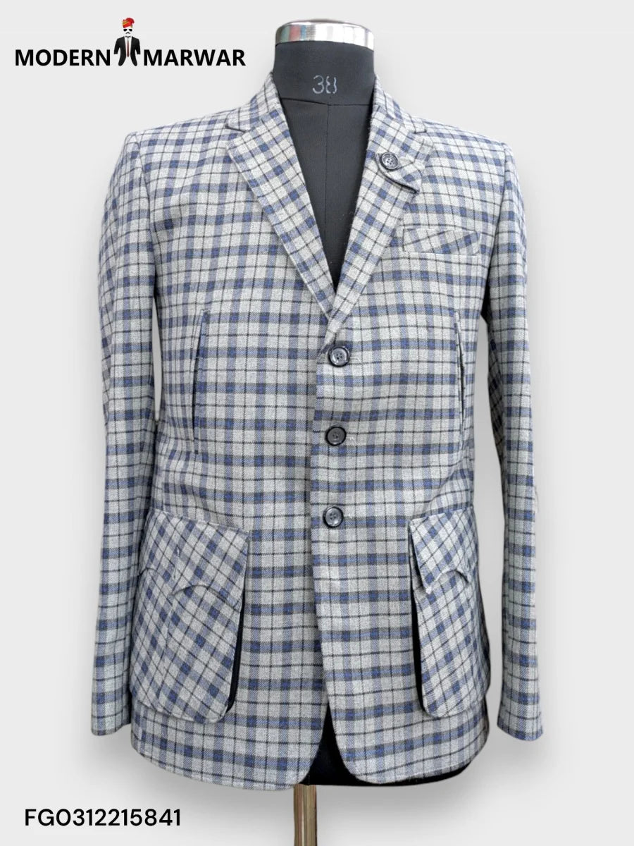 BLEZER 4B-2025-SG-UW-PLAIN-146-32