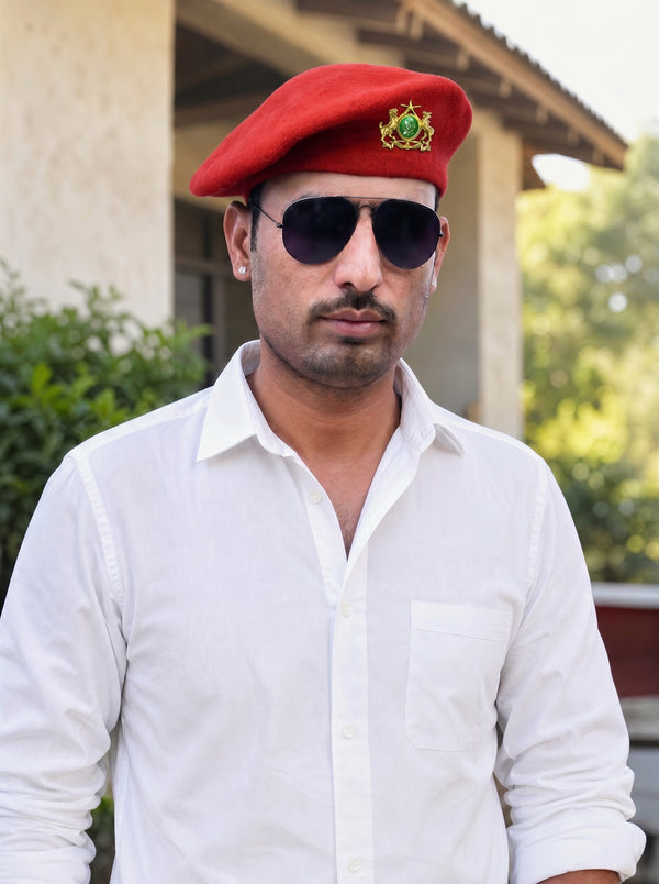Deora logo & Beret Cap By Singh Brand