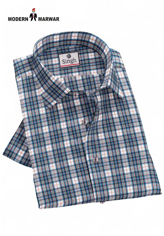 CHECKED SHIRTS-21-04 - M Shirts