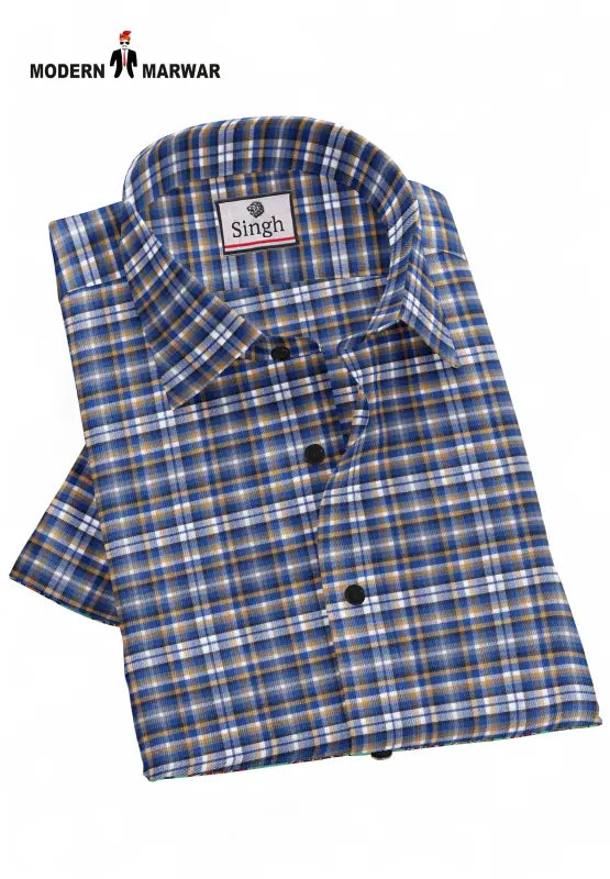 CHECKED SHIRTS-21-10 - M Shirts