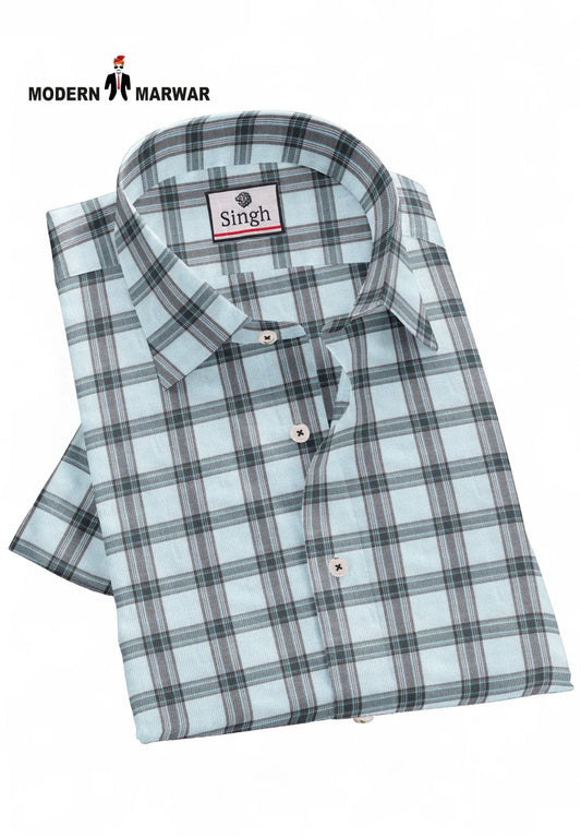 CHECKED SHIRTS-21-11 - M Shirts