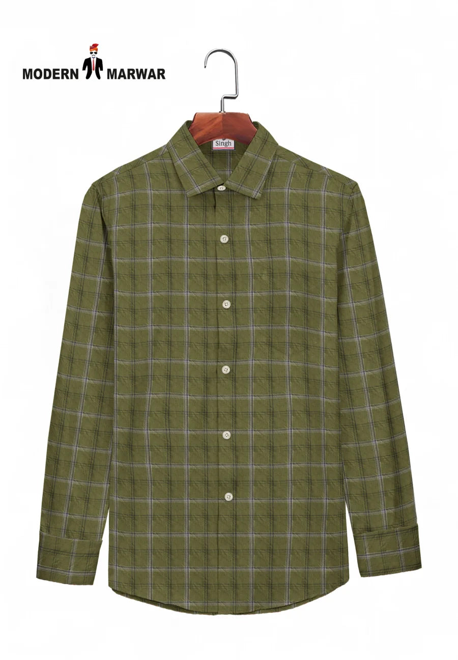 CHECKED SHIRTS-21-16 - M Shirts