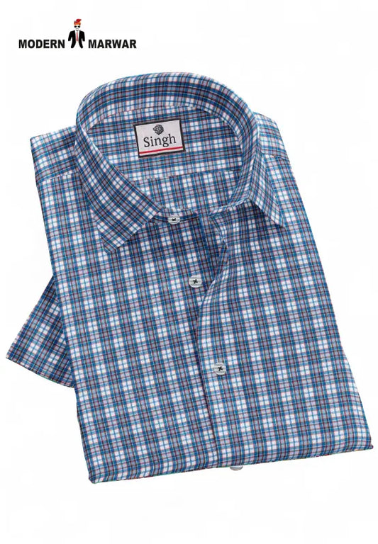 CHECKED SHIRTS-21-18 - M Shirts