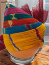 Colorful cotton safa for men from MODERN MARWAR with vibrant patterns and stylish design
