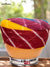 Men's cotton safa turban from MODERN MARWAR in vibrant maroon and yellow colors