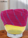 Modern Marwar Cotton safa turban in vibrant pink with a stylish design for traditional occasions
