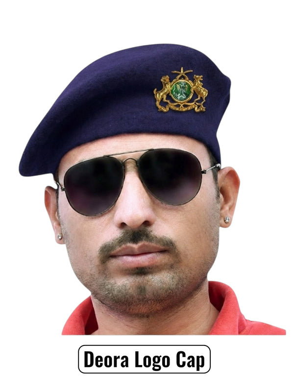 Deora logo & Beret Cap By Singh Brand