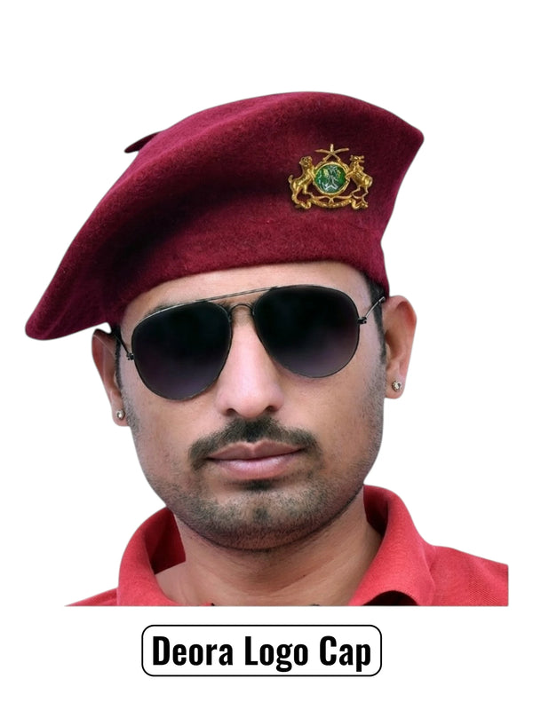 Deora logo & Beret Cap By Singh Brand