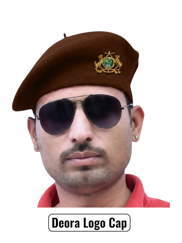Deora logo & Beret Cap By Singh Brand