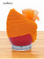 Bright orange Doriya Zari turban with lightweight fabric, perfect for traditional celebrations