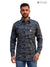 M Camouflage Hunting Shirt in Durable Fabric Front View HUNTING SHIRTS-1310-269