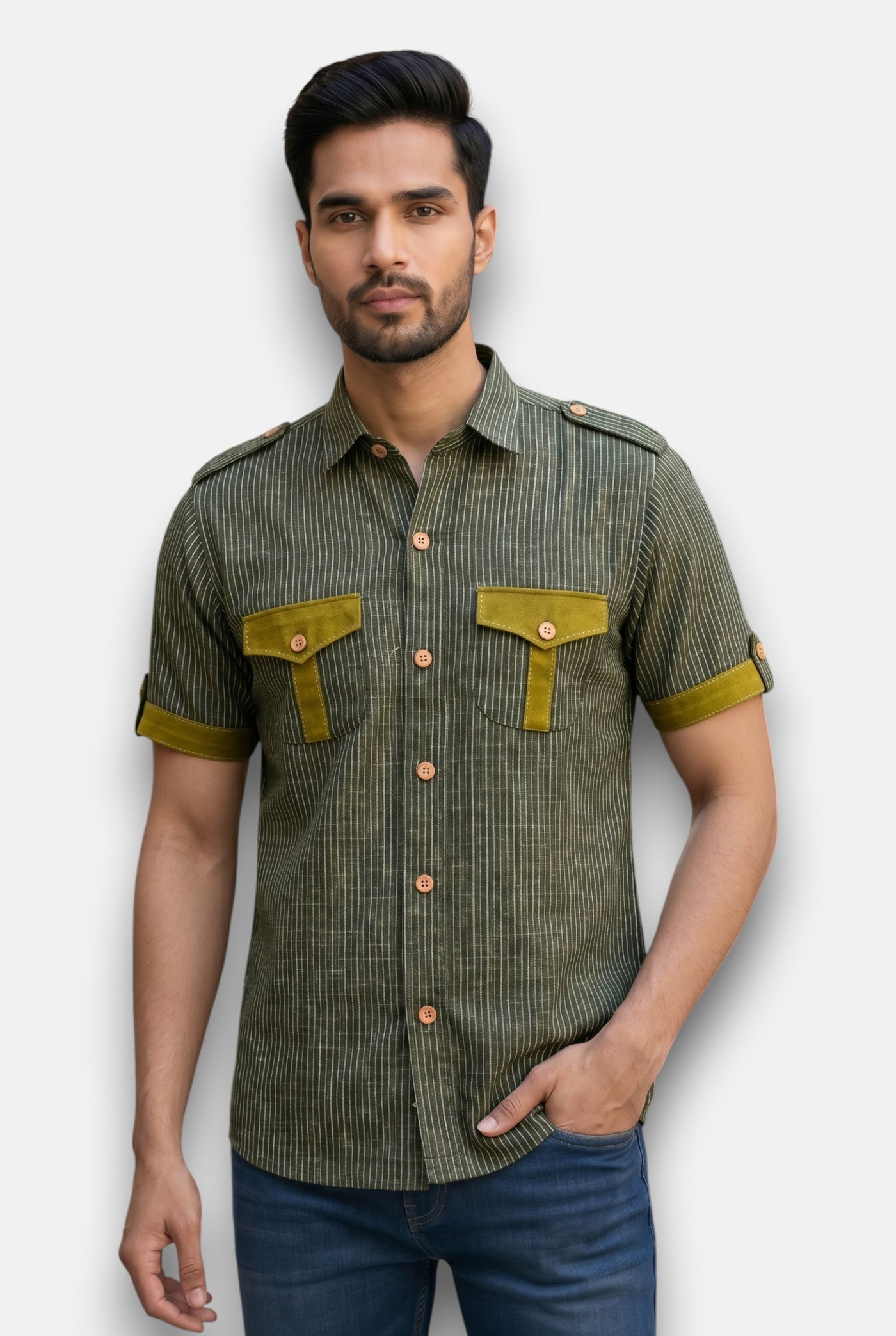 SINGH Men's Hunting Shirts - Premium Regal Elegance