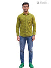 Singh (Mens) Sanganeri Floral-15-110-2