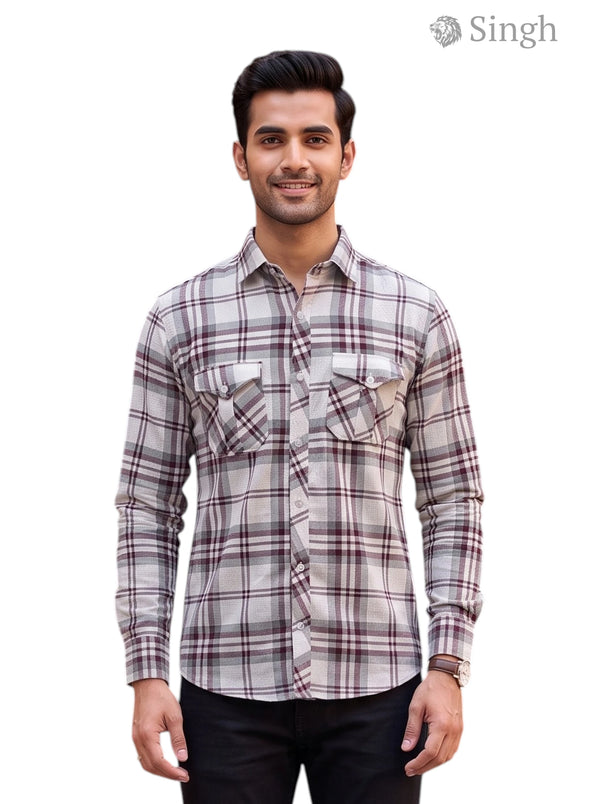 SINGH SHIRT(MENS)-2P-26-5044-12