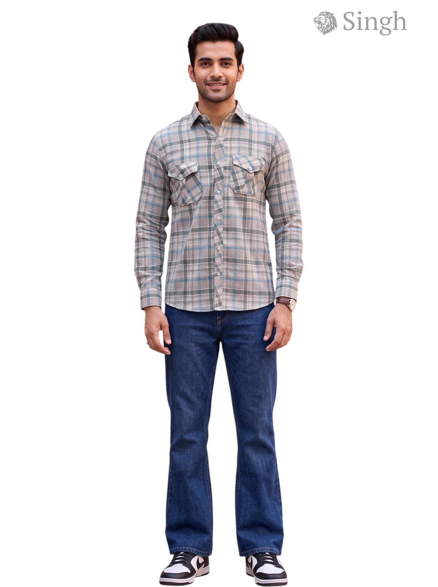 SINGH SHIRT(MENS)-2P-26-5044-3