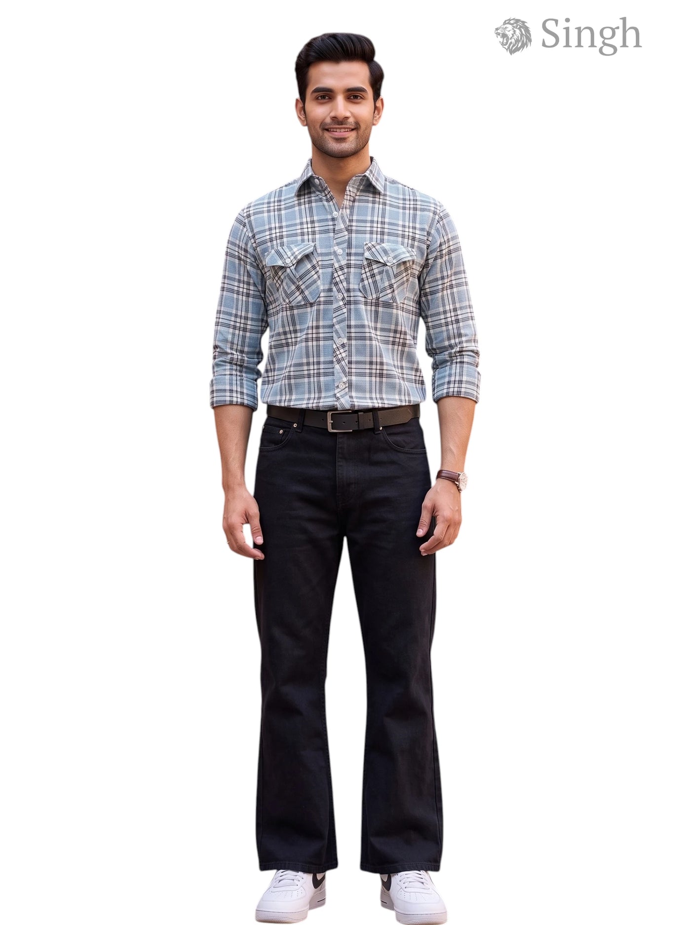SINGH SHIRT(MENS)-2P-26-5044-4