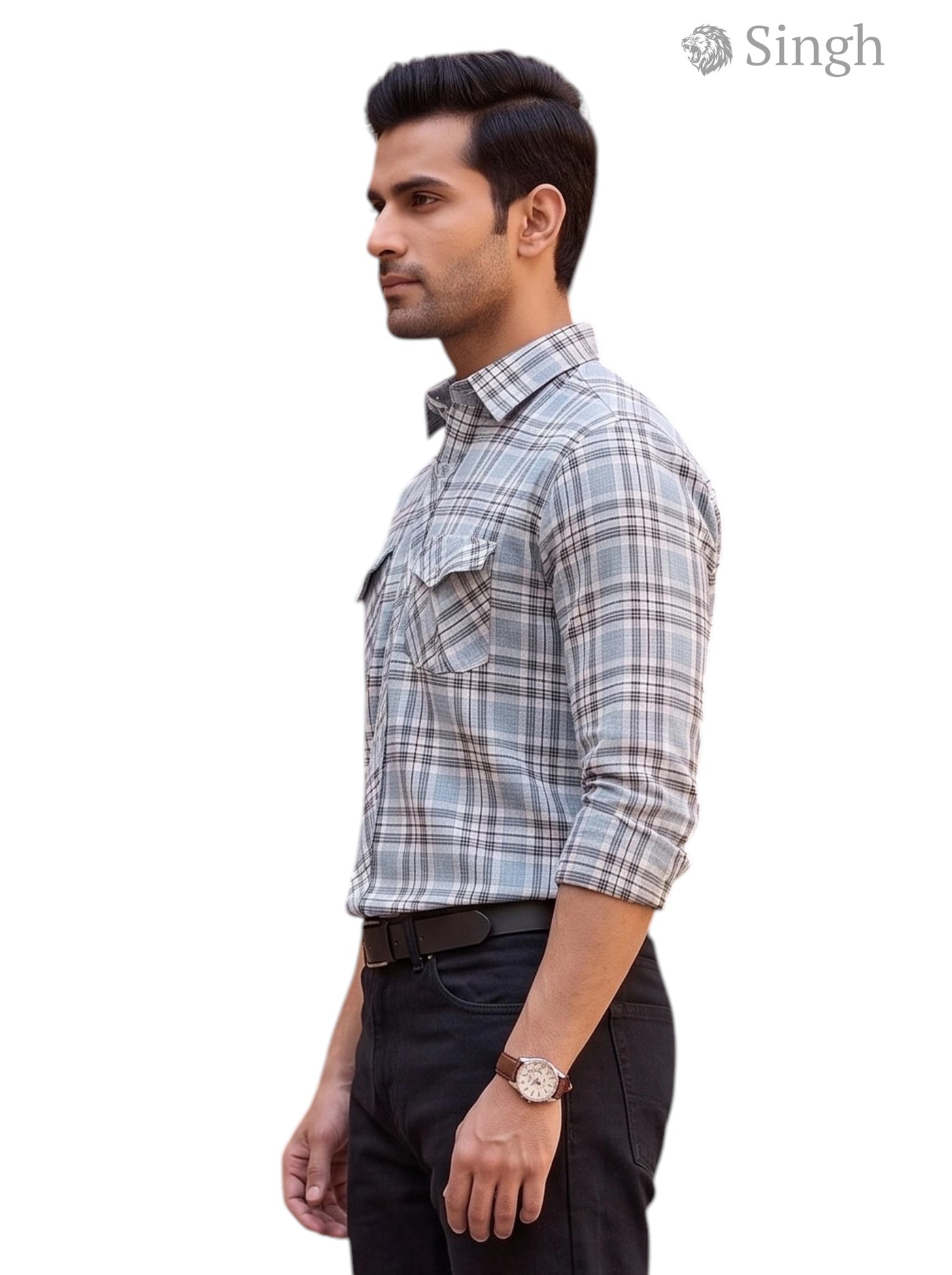 SINGH SHIRT(MENS)-2P-26-5044-4