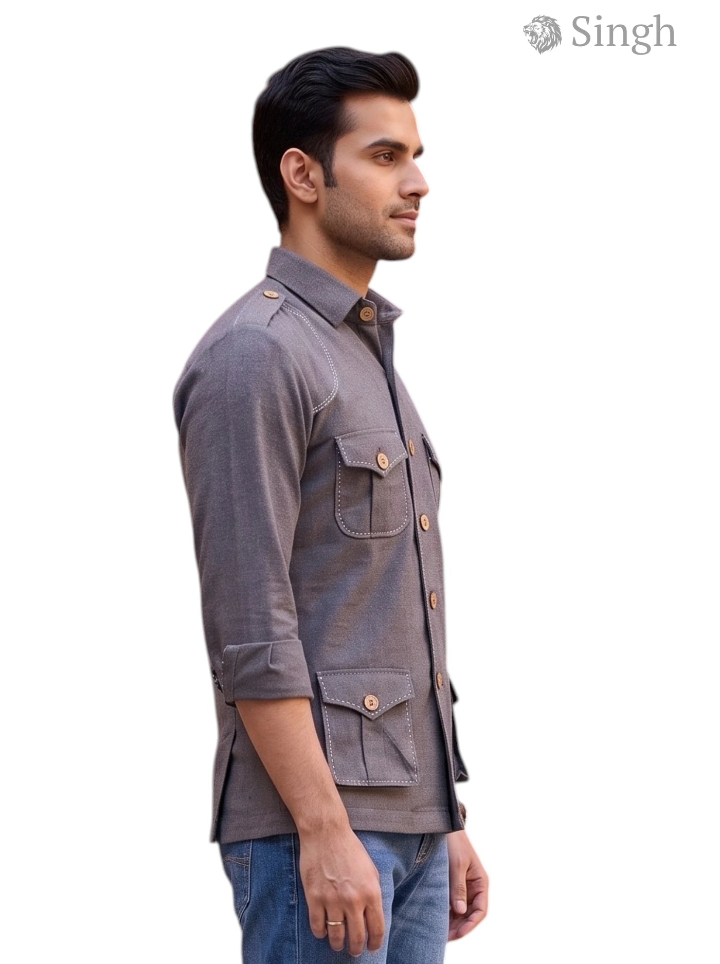 SINGH Premium Hunting Shirts(Mens) 4P-13-101-5