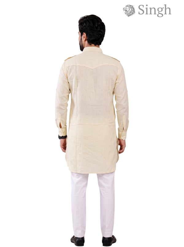 Singh JK FULL-10-102-3 Men's Kurta for Royal Occasions