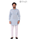 Singh JK FULL-10-102-3 Men's Kurta for Royal Occasions