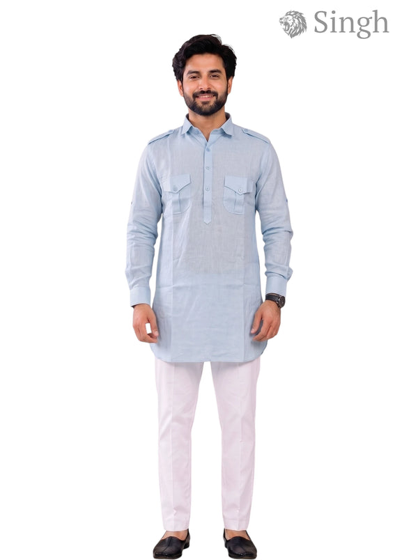 Singh JK FULL-10-102-3 Men's Kurta for Royal Occasions