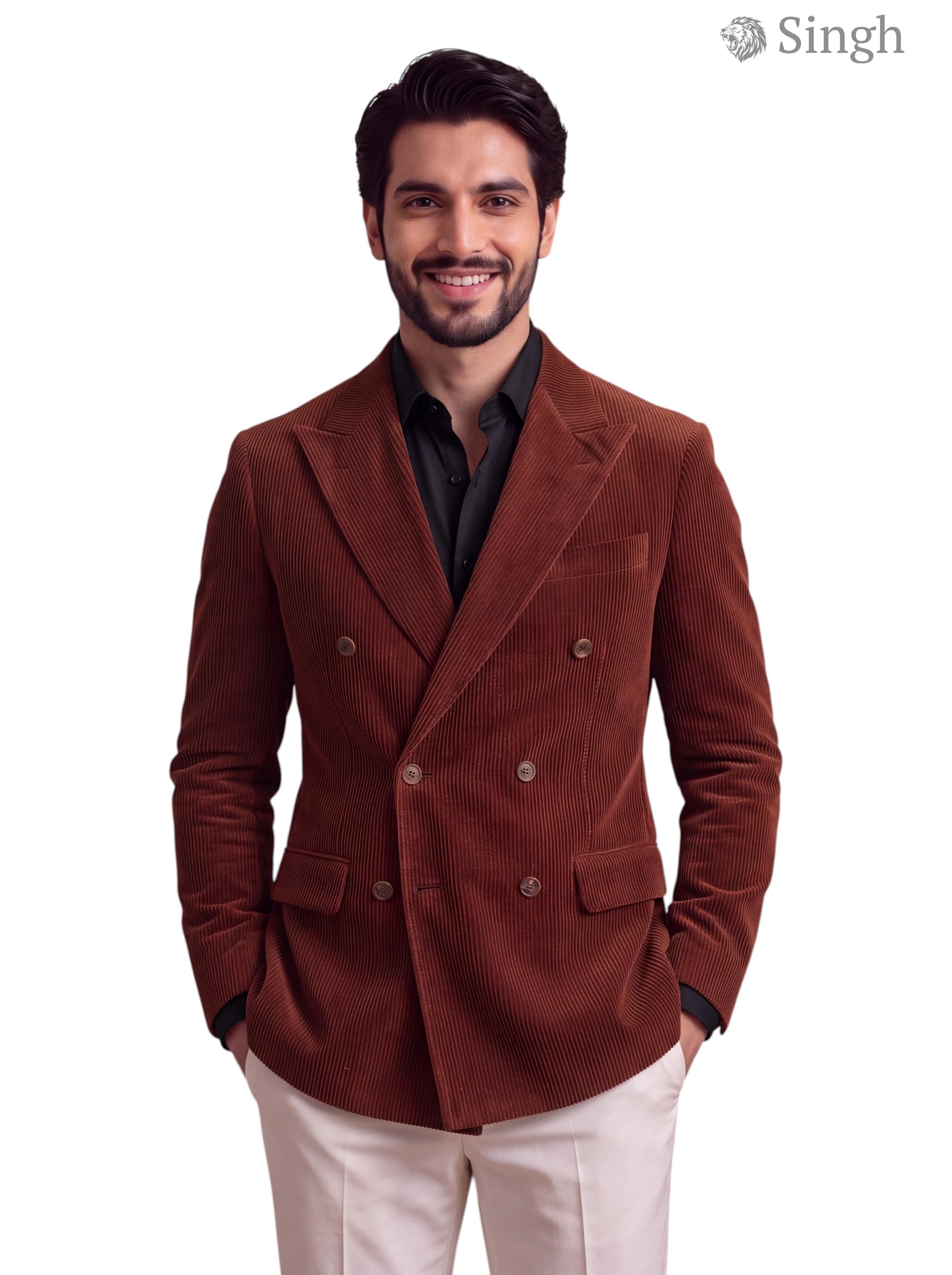 DOUBLE BREASTED BLAZER  (MEN'S)