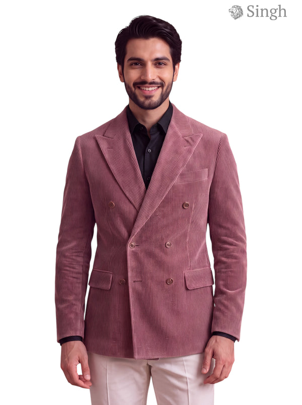 DOUBLE BREASTED BLAZER(MEN'S)