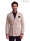 DOUBLE BREASTED BLAZER(MEN'S)