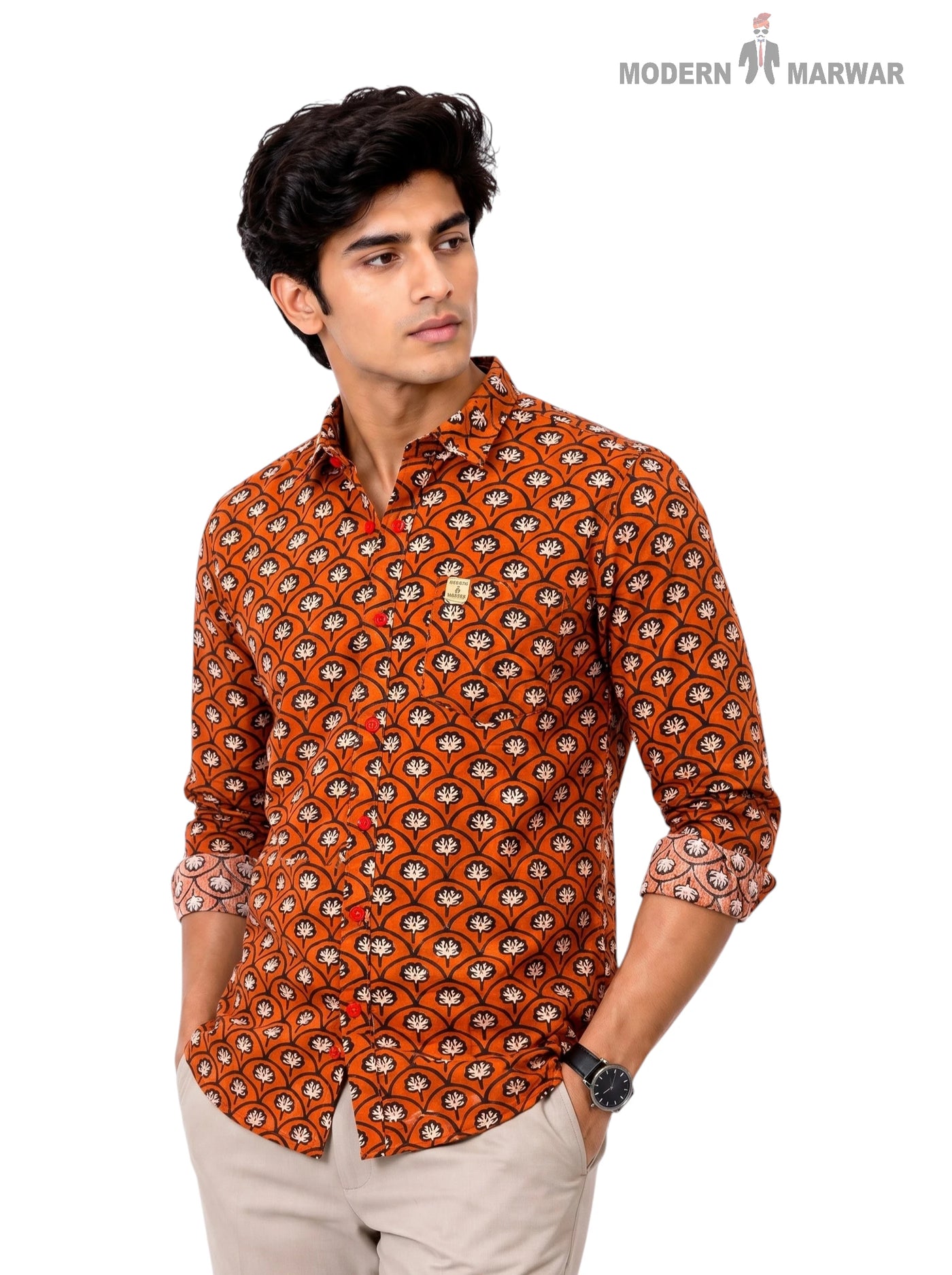 Singh Mens Sanganeri-15-107-2