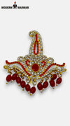 M HAND USE Red KILNGI-3101-8 Decorative Accessory with Gemstone Design from SINGH