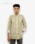 Men's floral shirt by Modern Marwar with a button-up design and dual chest pockets