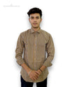 Modern Marwar men's casual shirt in a stylish plaid design for everyday wear