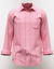 Modern Marwar men's pink striped shirt with long sleeves and a classic collar