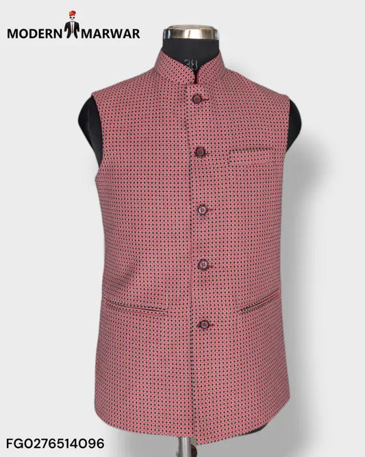 MEN’S SIMPLE KOTI-296-01 - M Nahru Jacket