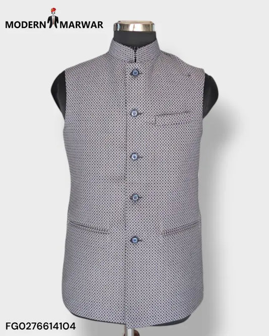 MEN’S SIMPLE KOTI-296-02 - M Nahru Jacket