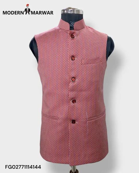 MEN’S SIMPLE KOTI-296-07 - M Nahru Jacket