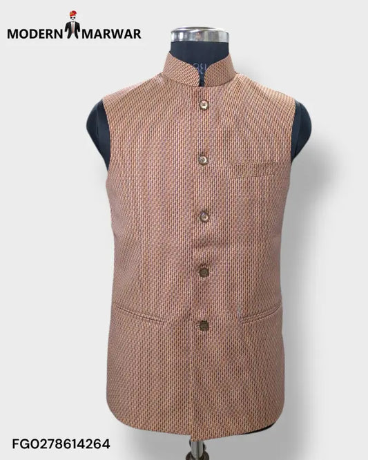 MEN’S SIMPLE KOTI-296-09 - M Nahru Jacket