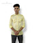 Men's yellow casual shirt from Modern Marwar with two front pockets and a stylish design