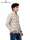 Singh Mens Sanganeri Floral-15-107-7