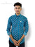 Modern Marwar Sanganeri print shirts in vibrant blue with floral patterns for a stylish look