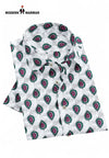 Modern Marwar Sanganeri printed shirts in white with colorful leaf patterns, perfect for casual wear