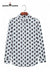 Modern Marwar Sanganeri printed shirts featuring elegant peacock designs on a white background