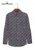 Modern Marwar Sanganeri shirts for men featuring a blue floral print design