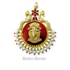 Ornate traditional men's sarpech with intricate design and pearl embellishments from Modern Marwar