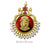 Ornate traditional men's sarpech with intricate design and pearl embellishments from Modern Marwar